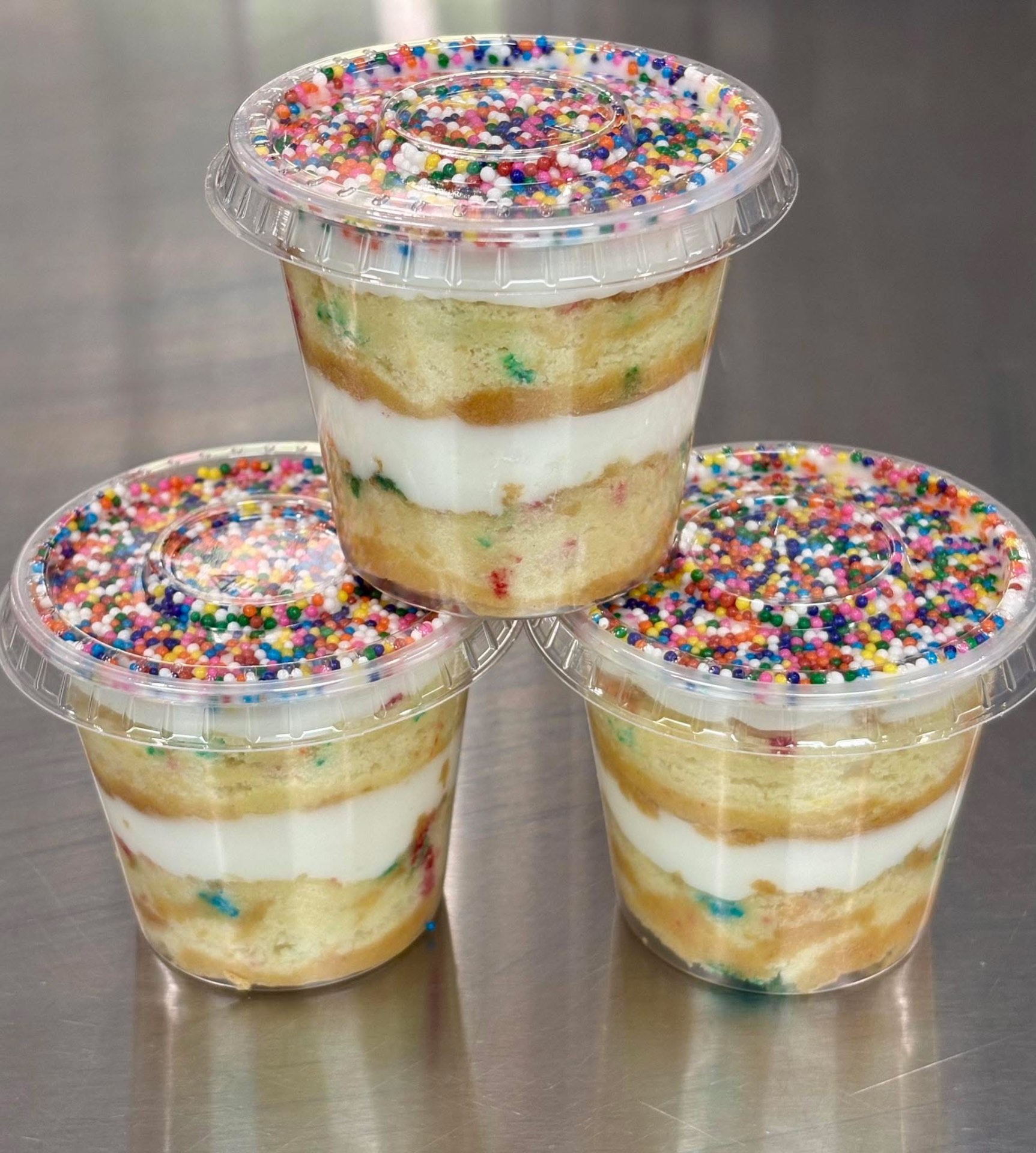 Confetti Cake Cups